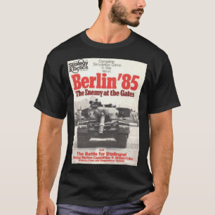 Strategi- & taktikvintagemagzinen täcker t shirt
