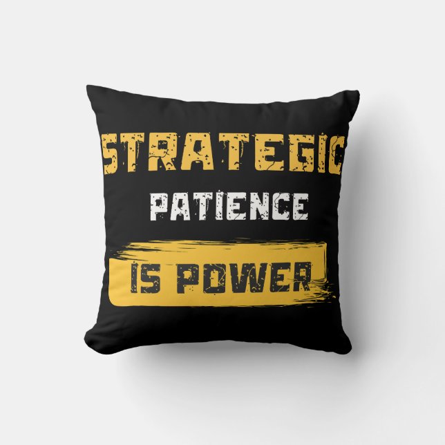 strategic patience is power. philosophical quotes kudde (Framsida)