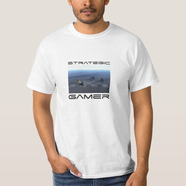 Strategisk GamerT-tröja T-shirt (Framsida)