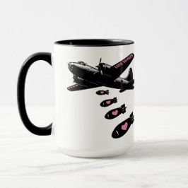Strategisk Kärleksbomb Pink Detaljer Mugg
