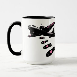 Strategisk Kärleksbomb Pink Detaljer Mugg