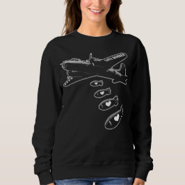 Strategisk Kärleksbombare Vit Print T Shirt