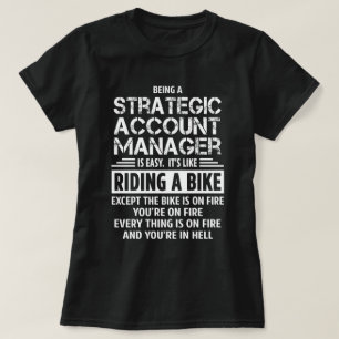 Strategisk kontohanterare t shirt