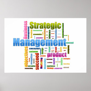 Strategisk ledningdesign poster