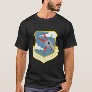 Strategisk Luft Comd Sac Kall Krig Grunge T Shirt