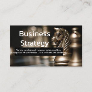 Strategisk Professionell Visitkort