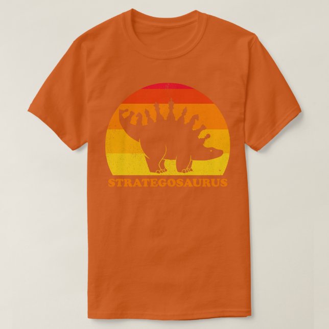 Strategosaurus T Shirt (Design framsida)