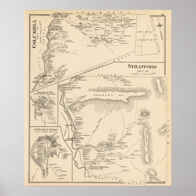 Stratford, Coos Co Poster (Framsidan)