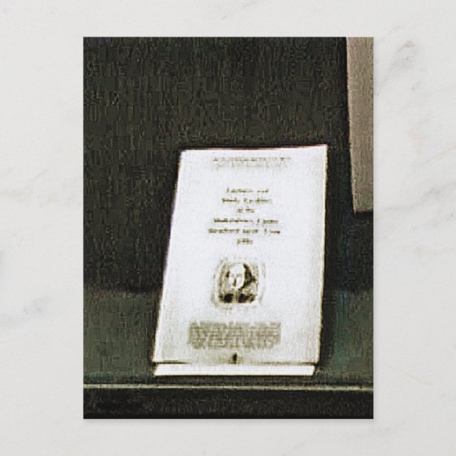 Stratford-på-Avon Shakespeares Artifacts2-jGib Vykort (Framsida)