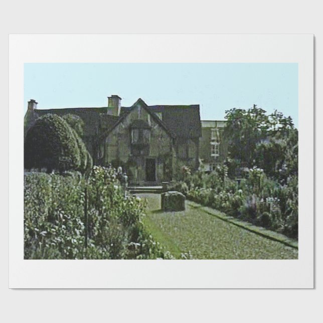 Stratford-på-Avon Shakespeares födelseortjGibn Presentpapper (Platt)