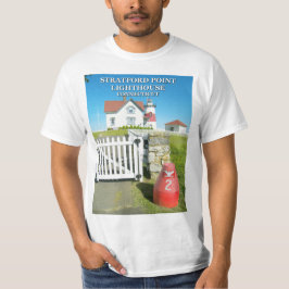 Stratford Point Lighthouse Connecticut T-Shirt