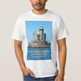 Stratford Shoal Lighthouse, Connecticut T Shirt