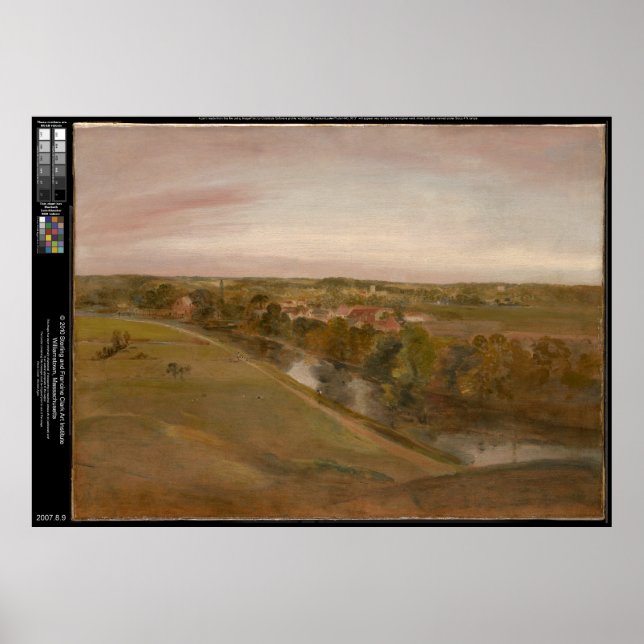 Stratford St Mary - John Constable Poster (Framsidan)