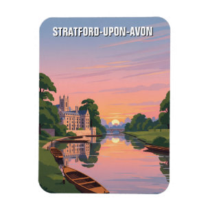 Stratford-upon-Avon England Travel Magnet