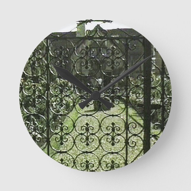 Stratford-upon-Avon Shakespeares Birthplace Gibn Rund Klocka (Framsida)