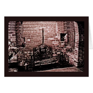 Stratford-upon-Avon Shakespeares Fireplace Gibne Hälsningskort