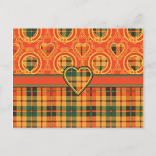 Strathearn Scottish Tartan Vykort