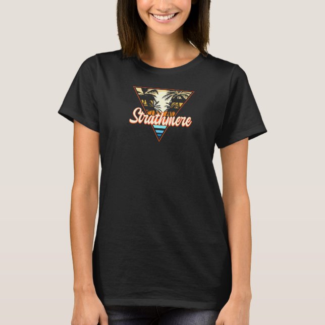 Strathmere New jersey Beach Nj Beach Bum Us Cities T Shirt (Framsida)