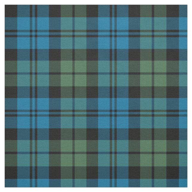 Strathspey District Tartan Tyg (Provkarta)