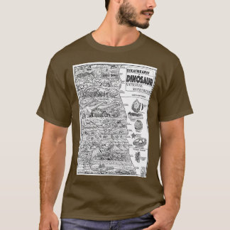 Stratigrafi över det nationella minnesmärket Dinos T Shirt