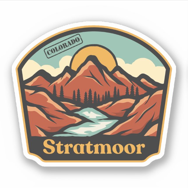 Stratmoor, Colorado dekal (Framsida)