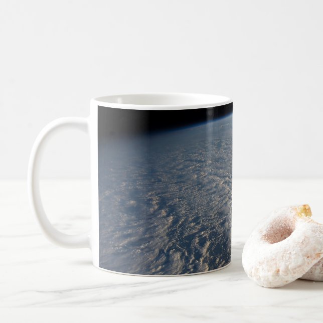 Stratocumulus moln ovanför Stilla havet. Kaffemugg (Med munk)