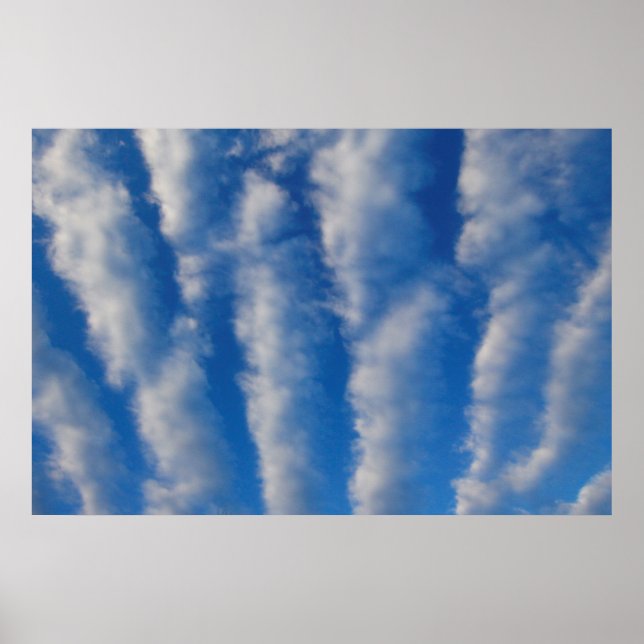 Stratocumulus Undulatus Clouds Poster (Framsidan)