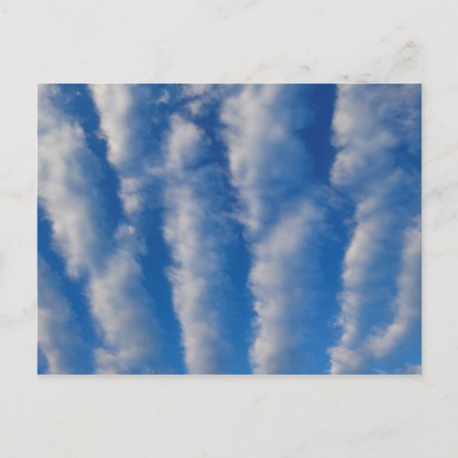 Stratocumulus Undulatus Clouds Vykort (Framsida)
