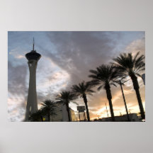 Stratosphere Sunset Poster