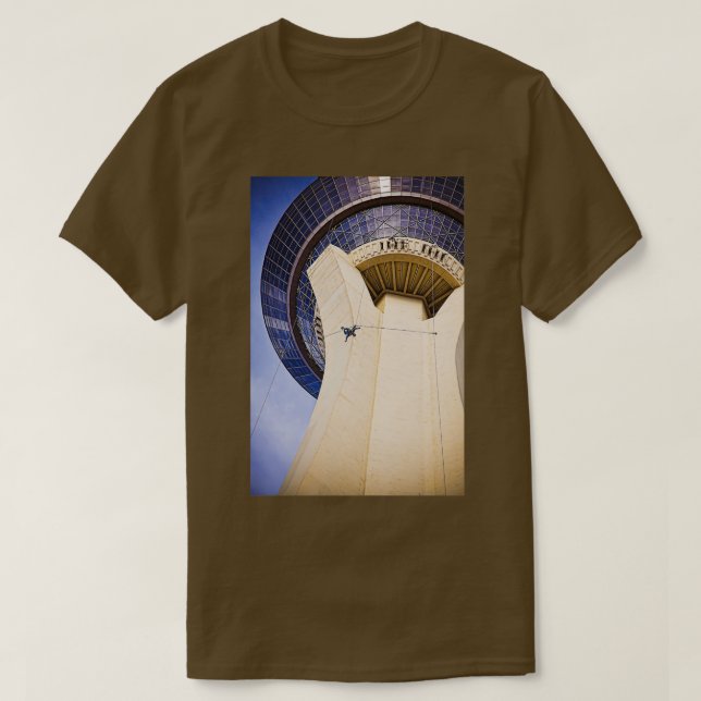 Stratosphere Torn Jumper Las Vegas T Shirt (Design framsida)
