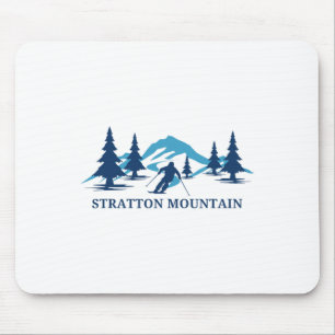 Stratton Mountain Vermont Skidort Skidåkning Skidå Musmatta