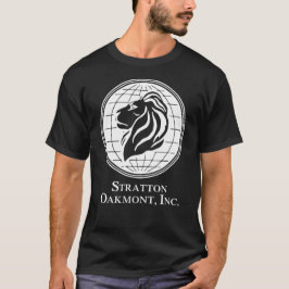 Stratton Oakmont Inc svart T-tröja T Shirt