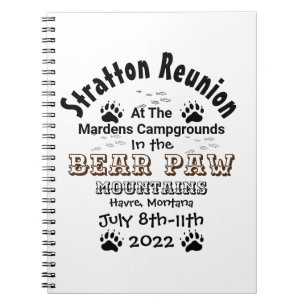 Stratton Reunion 2022 Anteckningsbok