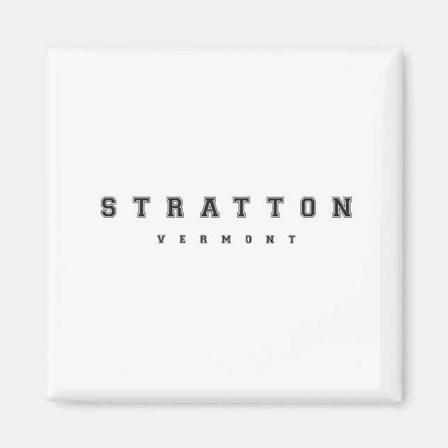 Stratton Vermont Magnet (Framsidan)