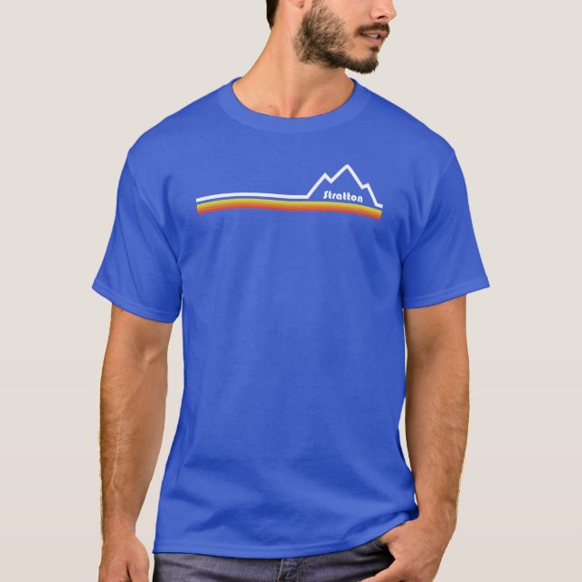 Stratton, Vermont T Shirt (Framsida)