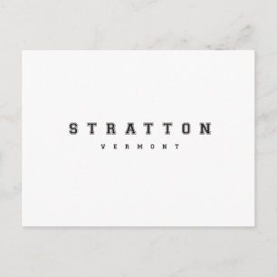 Stratton Vermont Vykort