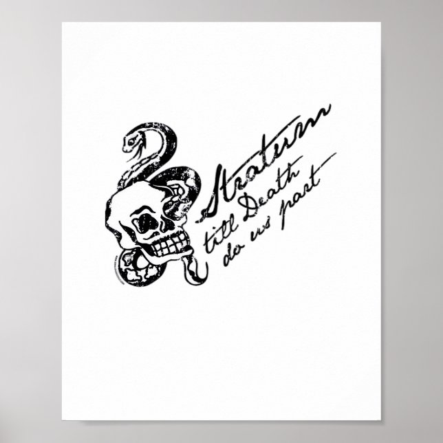 Stratum till Death do us part Poster (Framsidan)