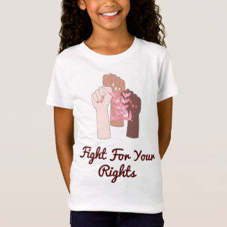 Sträva efter din Höger, ett utökat meddelande T Shirt
