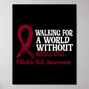 Sträva efter en värld utan en sicklecell - Awarene Poster