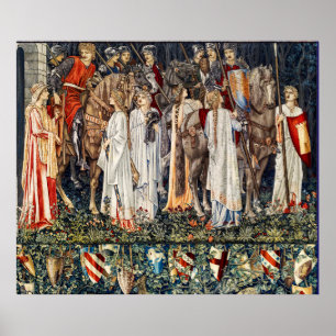 Sträva efter Heliga Grail, Arming,Avgång av kvälla Poster