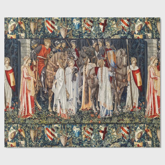 Sträva efter Heliga Grail, Arming,Avgång av kvälla Presentpapper (Platt)