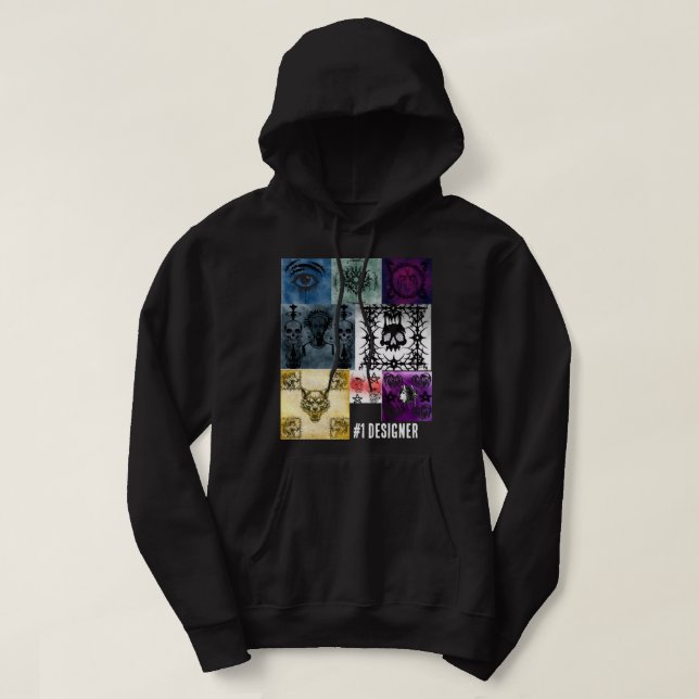 Sträva efter - mjuk hoodie (Design framsida)
