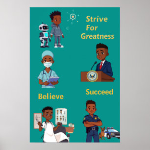 Sträva efter storhet poster