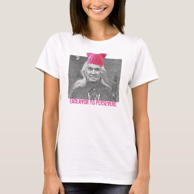 Strävan att framhärda T-tröja Tee Shirt (Framsida)