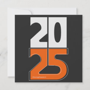 Strävan efter drömmar 2025 julkort