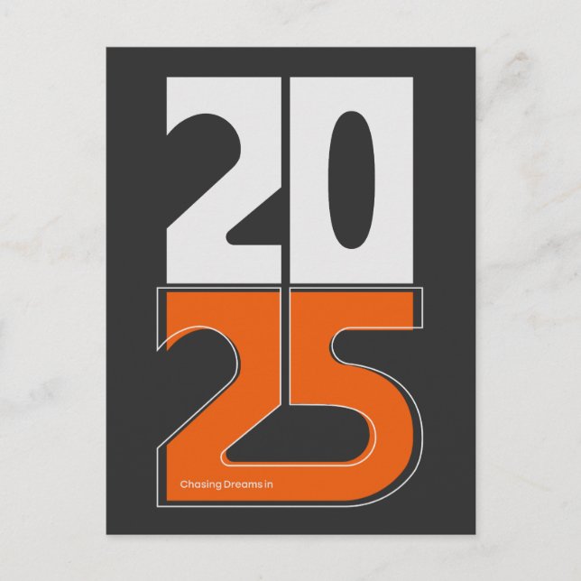 Strävan efter drömmar 2025 vykort (Framsida)