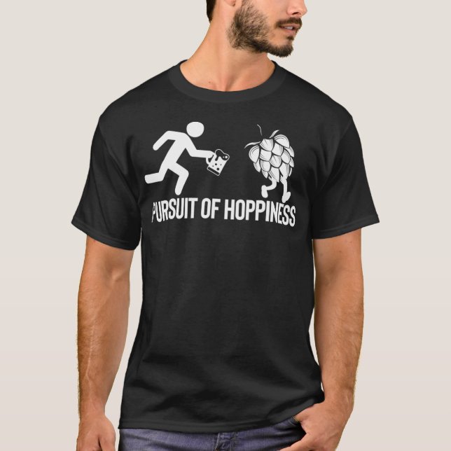 Strävan efter hoppiness Brew Gift T Shirt (Framsida)