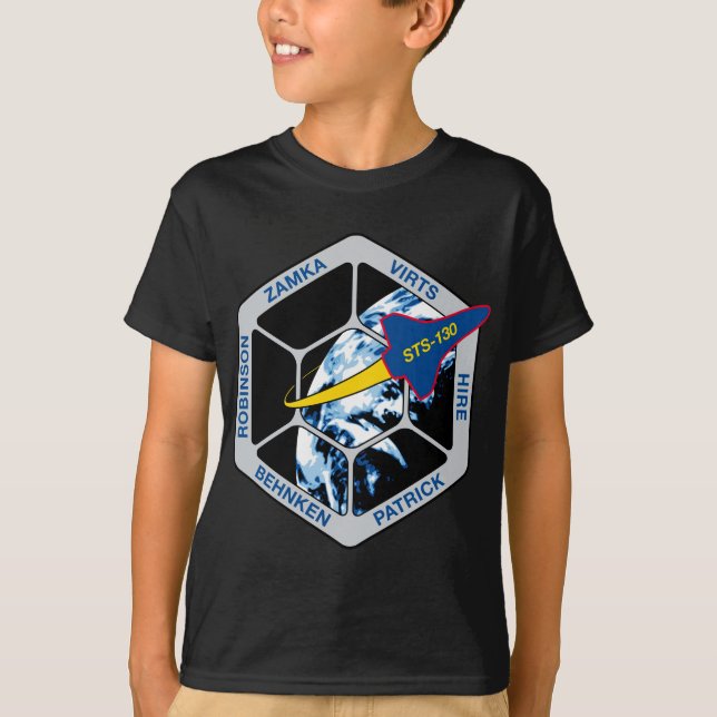 Strävan för STS 130 Tee Shirt (Framsida)