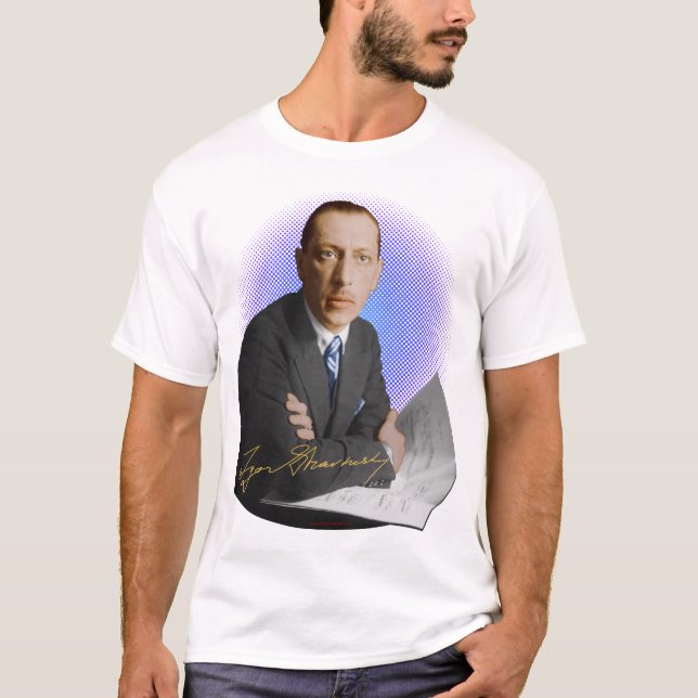 Stravinsky häfte tee shirt (Framsida)
