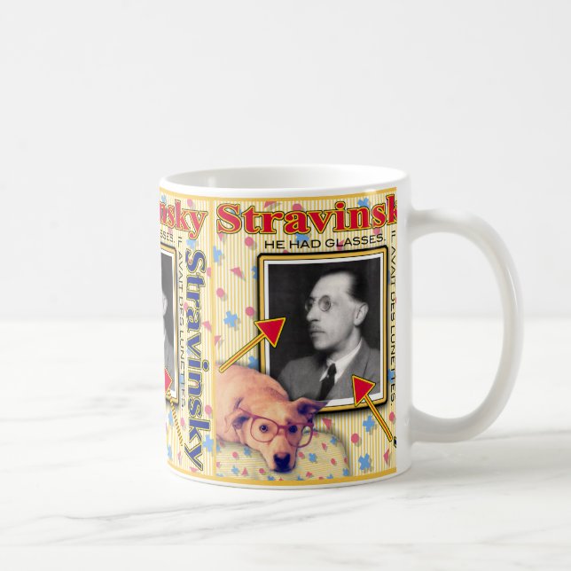 Stravinsky Kaffemugg (Höger)